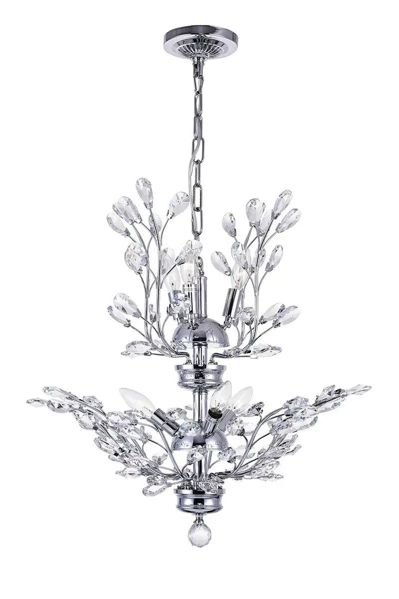 CWI LIGHTING IVY 6-LIGHT CHANDELIER 5206P22C
