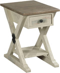 HAMMARY TRESTLE CHAIRSIDE TABLE 523916W