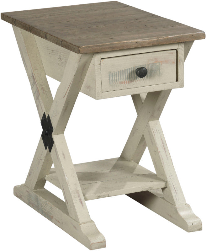 HAMMARY TRESTLE CHAIRSIDE TABLE 523916W