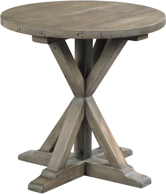 HAMMARY TRESTLE ROUND END TABLE 523918