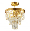 BETHEL OC37C12G Semi Flush Mount