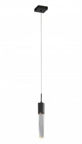 BETHEL MATTE BLACK FRAME SINGLE PENDANT ADS12P1B
