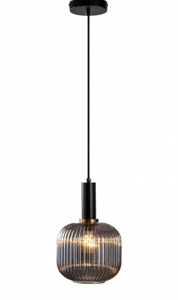 BETHEL SMOKE SHADE SINGLE PENDANT  GL324P7B