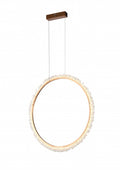BETHEL GOLD FRAME LED CHANDELIER  GL302C31G