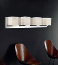 CWI LIGHTING SATIN NICKLE 4-LIGHT WALL SCONCE 5442W26SN