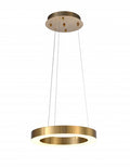 BETHEL GOLD FRAME LED HALO CHANDELIER GL304C15G