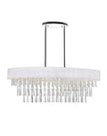 CWI LIGHTING FRANCA 8-LIGHT CHANDELIER 5523P38C-O (Off White)