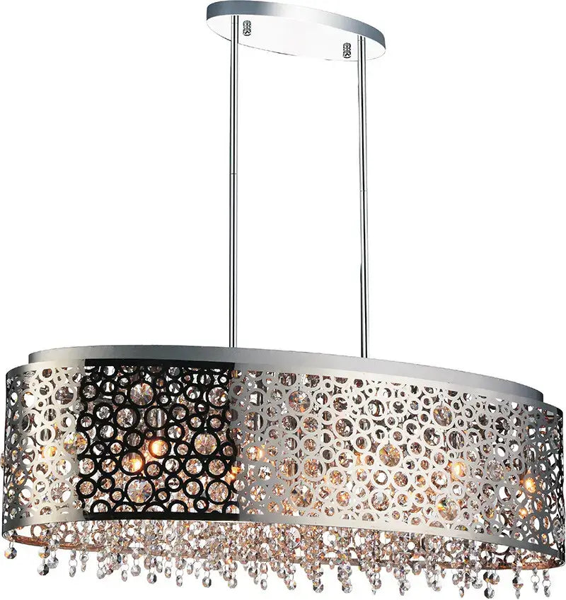 CWI LIGHTING BUBBLES 11-LIGHT CHANDELIER 5536P30ST-O