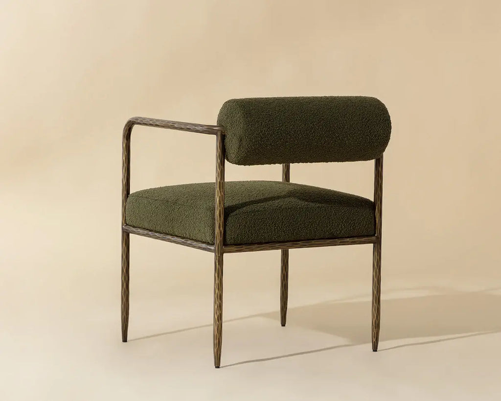 SUNPAN AJANI DINING ARMCHAIR OLIVE 111806