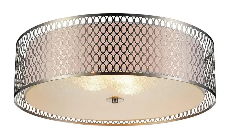 CWI LIGHTING MIKAYLA 5-LIGHT FLUSH MOUNT 5555C22SN