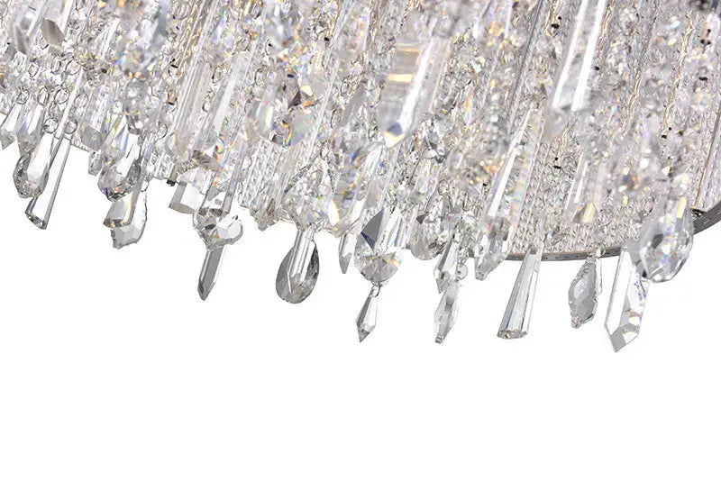 CWI LIGHTING BENSON 14-LIGHT FLUSH MOUNT 5562C24C Clear