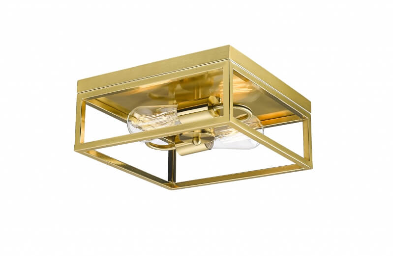 BETHEL GOLD BOX FLUSH MOUNT YS2181C12GD