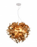 BETHEL SHINY GOLD ACRYLIC CHANDELIER  DLS103C23G