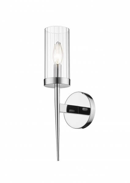 BETHEL CHROME FRAME WALL SCONCE MU27W17CH