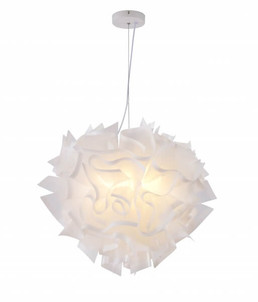 BETHEL WHITE ACRYLIC CHANDELIER DLS102C23G