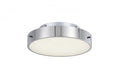 BETHEL CHROME FRAME LED FLUSH MOUNT  FT103FM16CH
