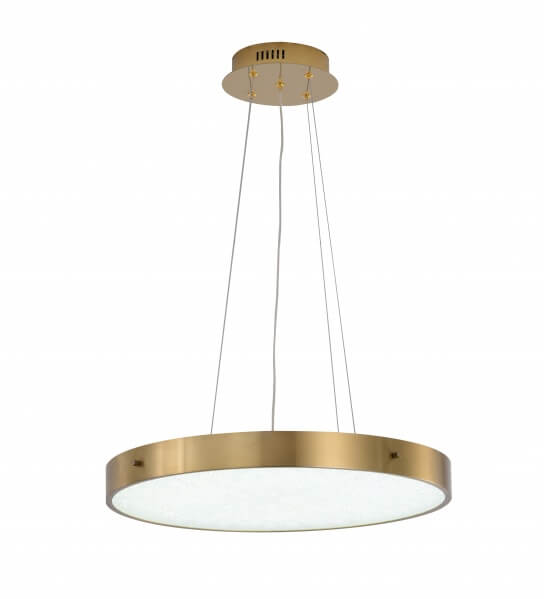BETHEL BRASS FRAME LED CHANDELIER FT100C20BR