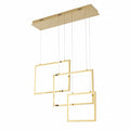 BETHEL LED GOLD LINEAR CHANDELIER TR36GD