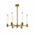 BETHEL BRASS FRAME CHANDELIER DC10C26G