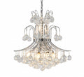 BETHEL CHROME FRAME CHANDELIER BET03C19CH