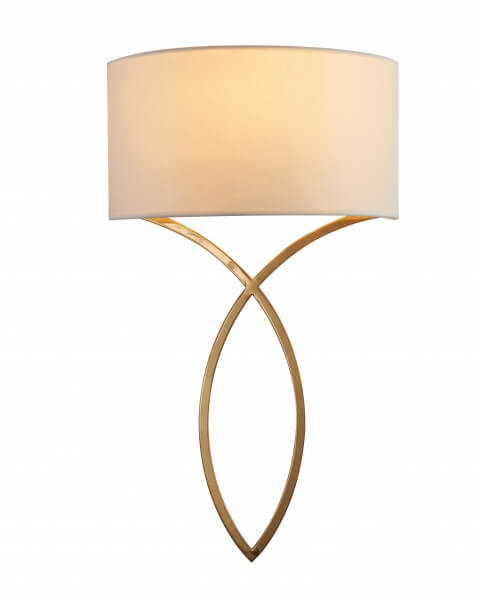 BETHEL ANTIQUE BRASS FRAME WALL SCONCE LA39W14AB