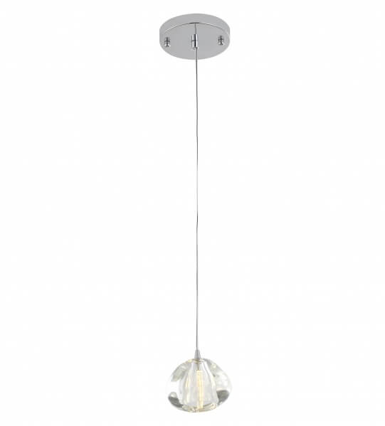 BETHEL CLEAR GLASS PENDANT DLS110P4C