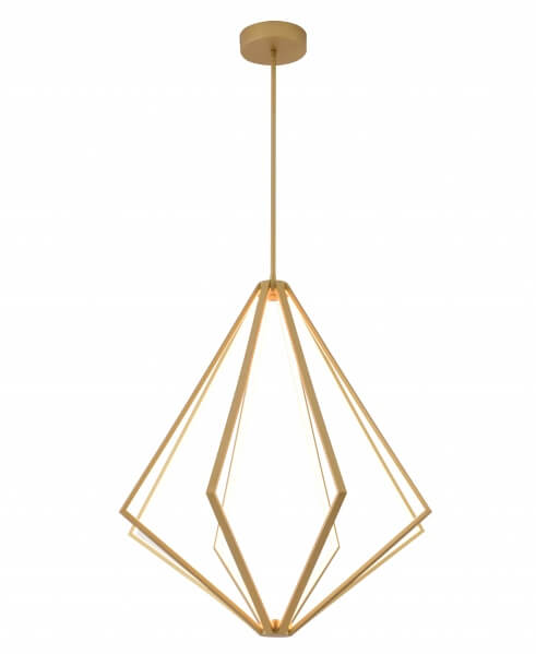 BETHEL  GOLD DIAMOND METAL LED CHANDELIER WE03C32GD
