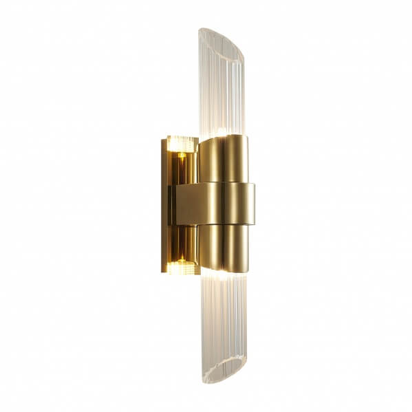 BETHEL GOLD STAINLESS STEEL FRAME WALL SCONCE ZH01W23G