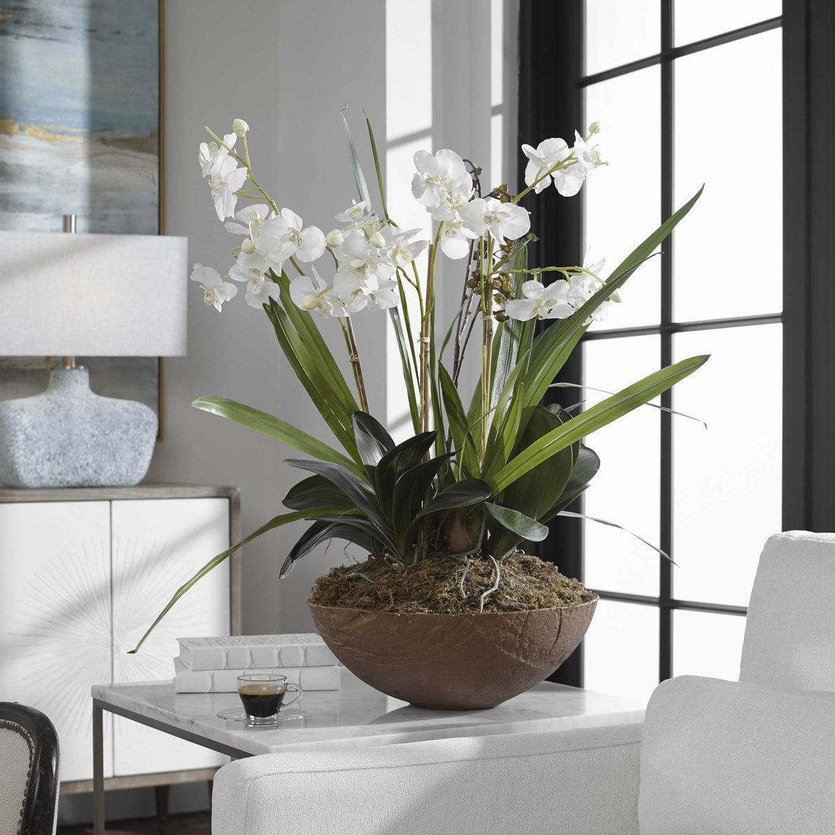 Uttermost Moth Orchid Planter 60039