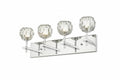 BETHEL CHROME FRAME WALL SCONCE YS11W24CH