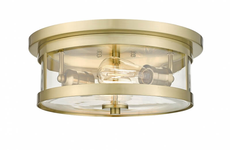 BETHEL GOLD ROUND FLUSH MOUNT YS22137-2C-GD