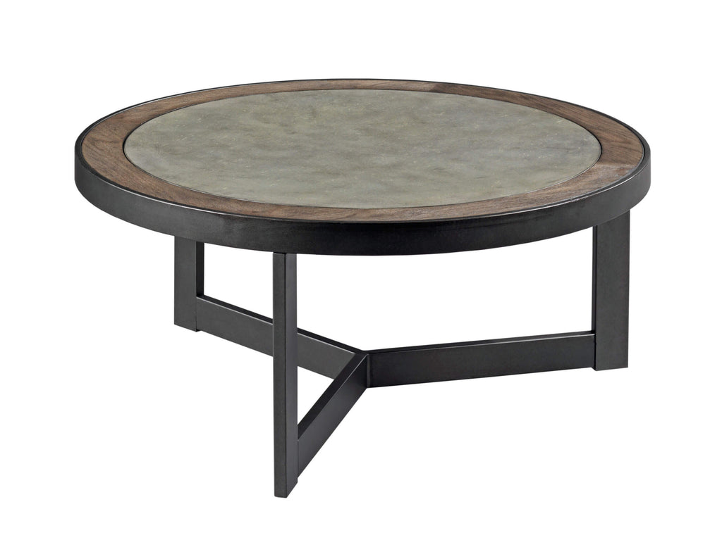HAMMARY GRAYSTONE-HAMILTON ROUND COCKTAIL TABLE 650-911