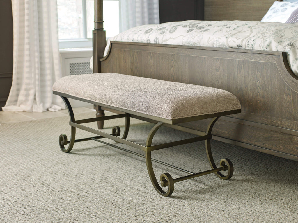 AMERICAN DREW SAVONA BED BENCH 654-480