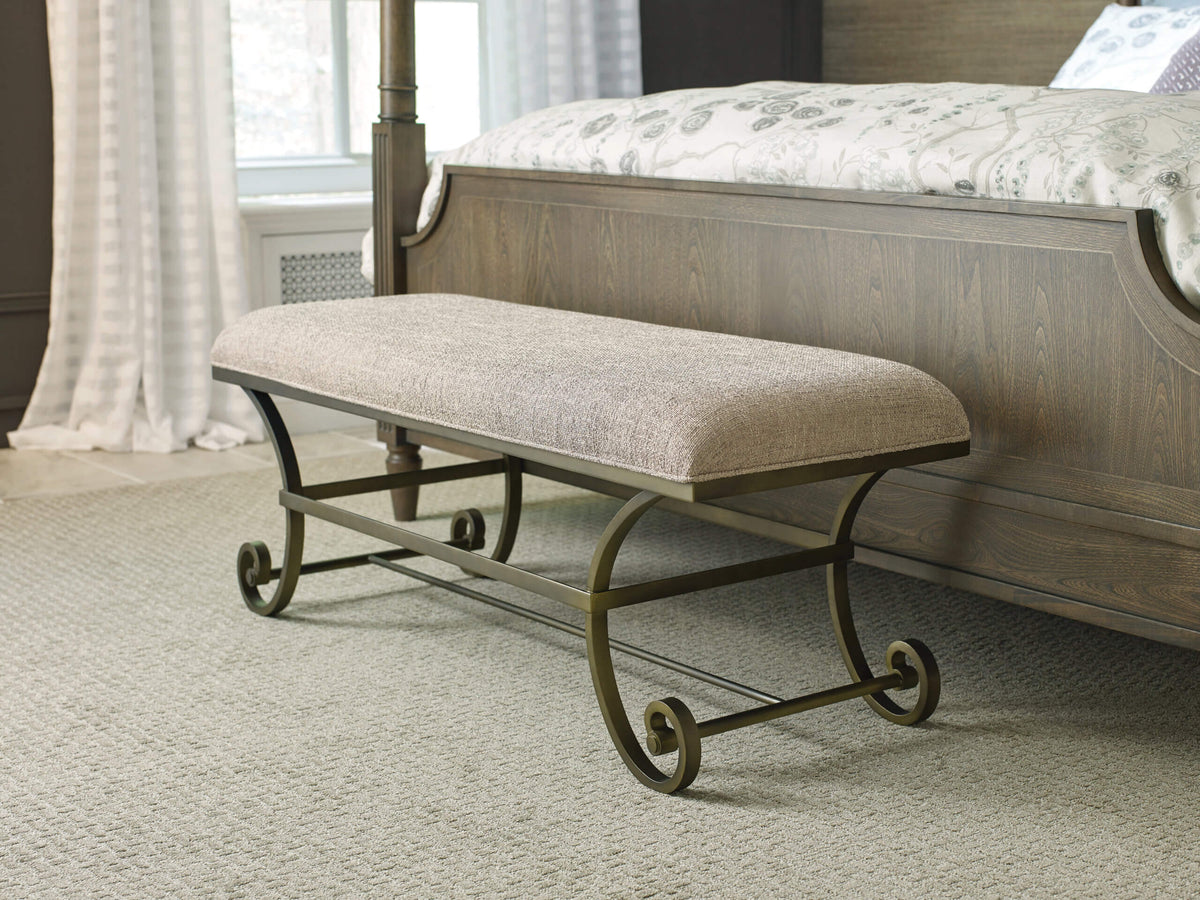 AMERICAN DREW SAVONA BED BENCH 654-480