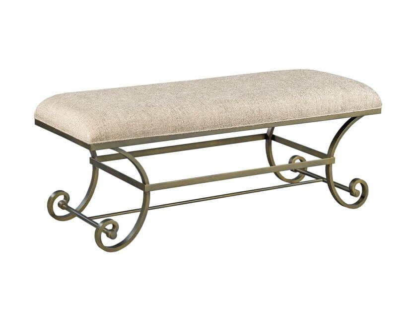AMERICAN DREW SAVONA BED BENCH 654-480