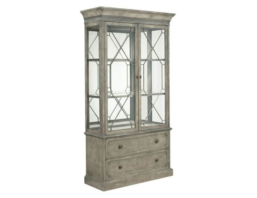 AMERICAN DREW SAVONA LARSSON DISPLAY CABINET 654-830R