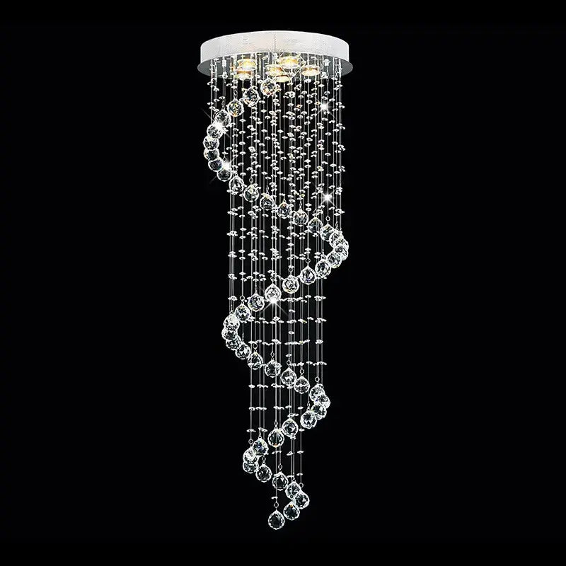 CWI LIGHTING SPIRAL 5-LIGHT FLUSH MOUNT 6603C14C