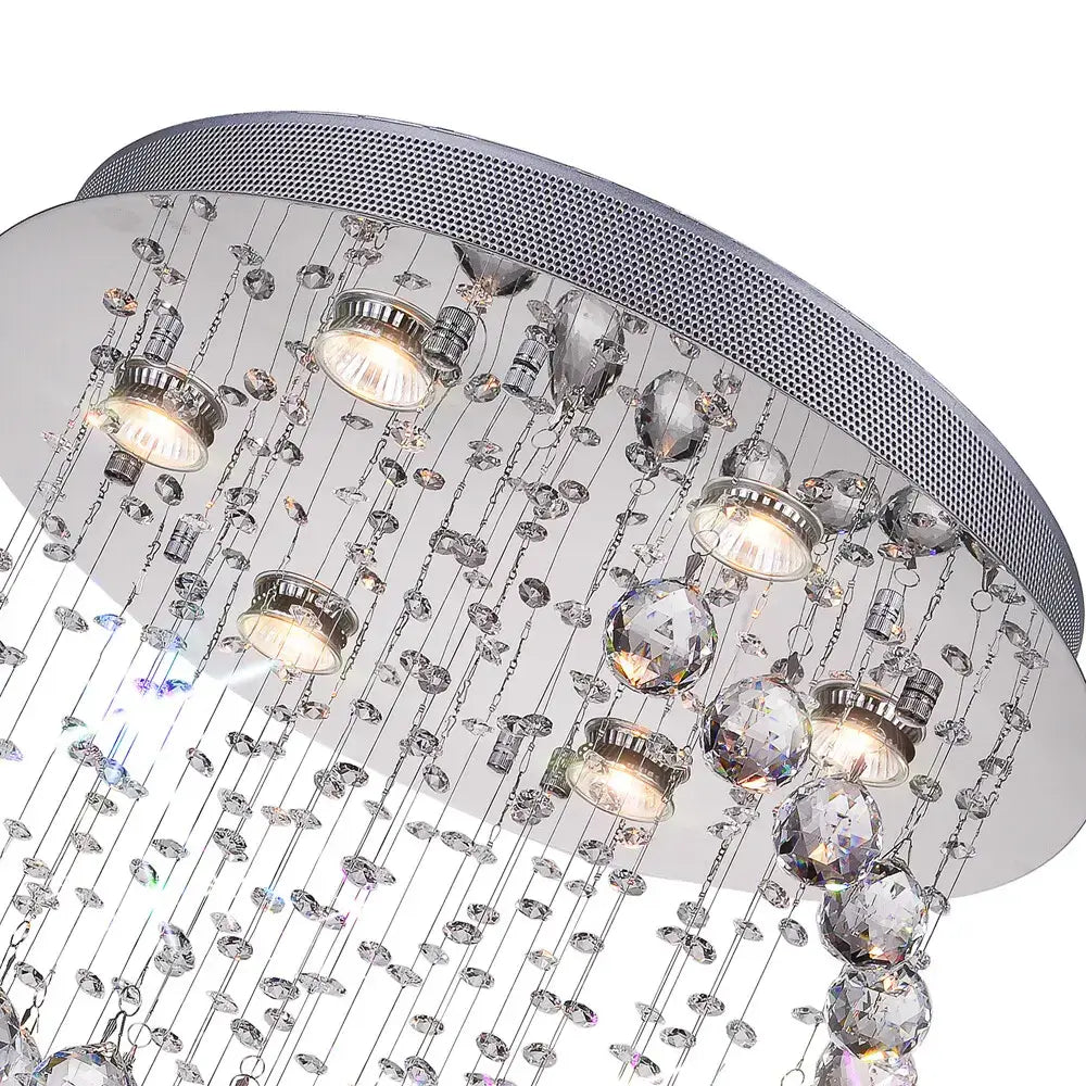 CWI LIGHTING SPIRAL 6-LIGHT FLUSH MOUNT 6603C20C(H:35)