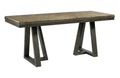 KINCAID PLANK ROAD KIMLER COUNTER HEIGHT DINING TABLE CHARCOAL 706-706CP
