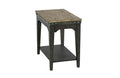 KINCAID PLANK ROAD ARTISANS CHAIRSIDE TABLE CHARCOAL 706-916C