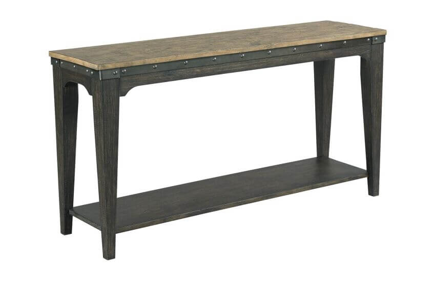 KINCAID PLANK ROAD ARTISANS HALL CONSOLE CHARCOAL 706-935C