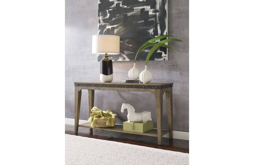 KINCAID PLANK ROAD ARTISANS HALL CONSOLE STONE 706-935S