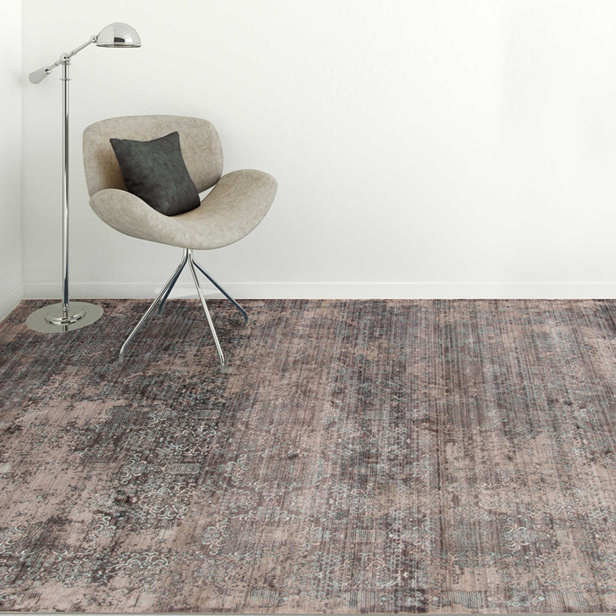Uttermost Calandria Gray 7 X 10 Rug 71503-8