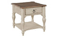 KINCAID WEATHERFORD - CORNSILK END TABLE 75-021