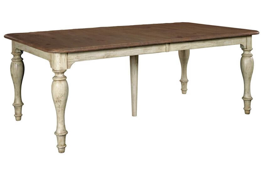 KINCAID WEATHERFORD CORNSILK CANTERBURY TABLE 75-054