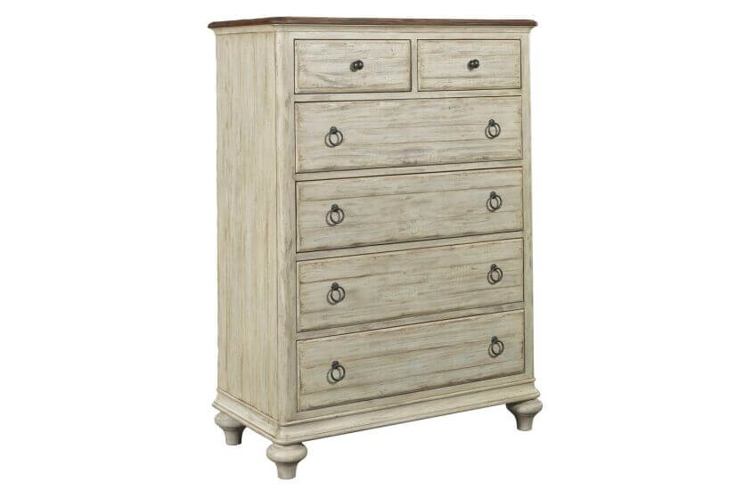 KINCAID WEATHERFORD CORNSILK HAMILTON CHEST 75-105