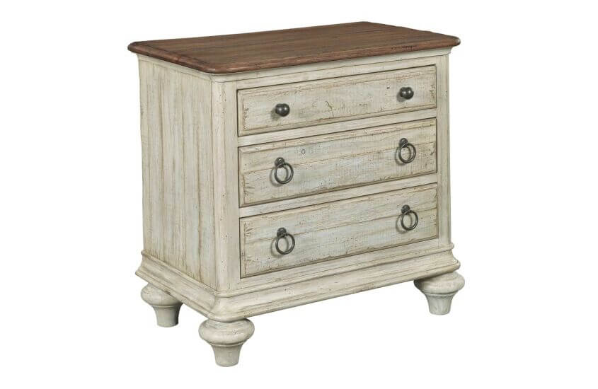 KINCAID WEATHERFORD CORNSILK NIGHTSTAND 75-141