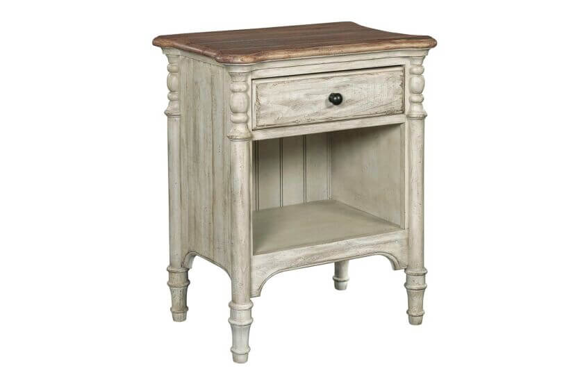 KINCAID WEATHERFORD CORNSILK OPEN NIGHTSTAND 75-143