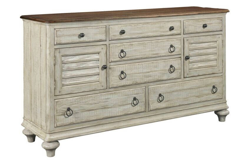KINCAID WEATHERFORD CORNSILK ELLESMERE DRESSER 75-160