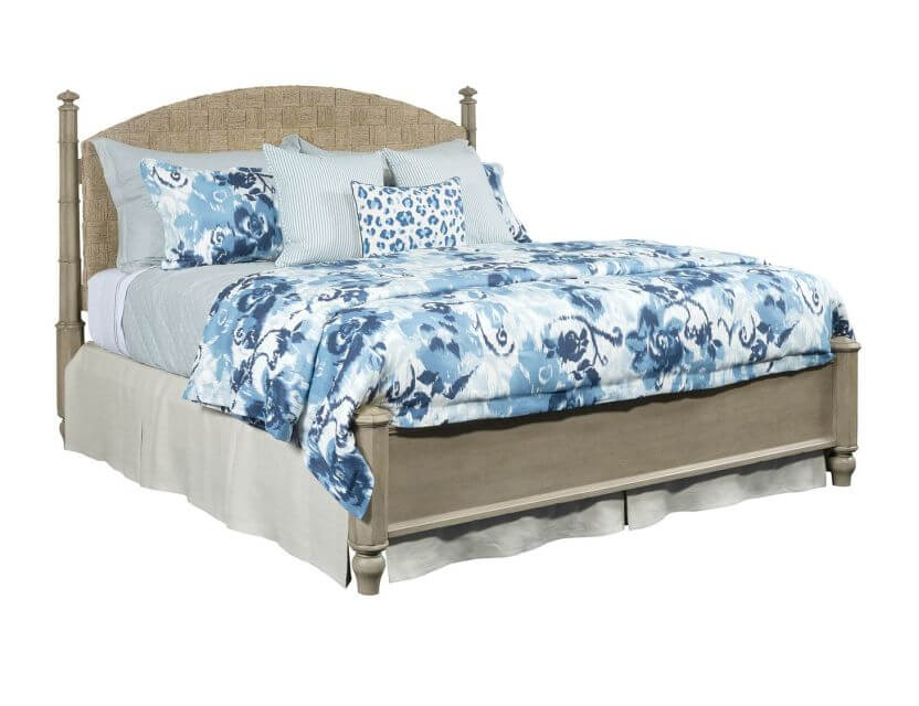 AMERICAN DREW LITCHFIELD CURRITUCK LOW POST KING BED 750-326R